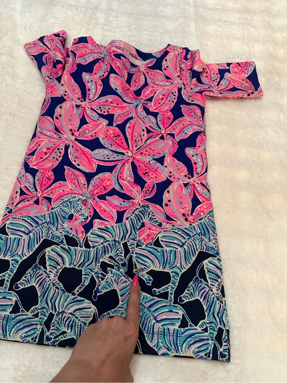 Lilly Pulitzer Girls Little Lilah Mini Dress Size Medium 39024